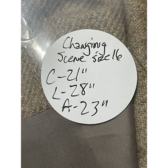 VINTAGE CHANGING SCENE womans blazer size 16 - Picture 4 of 4